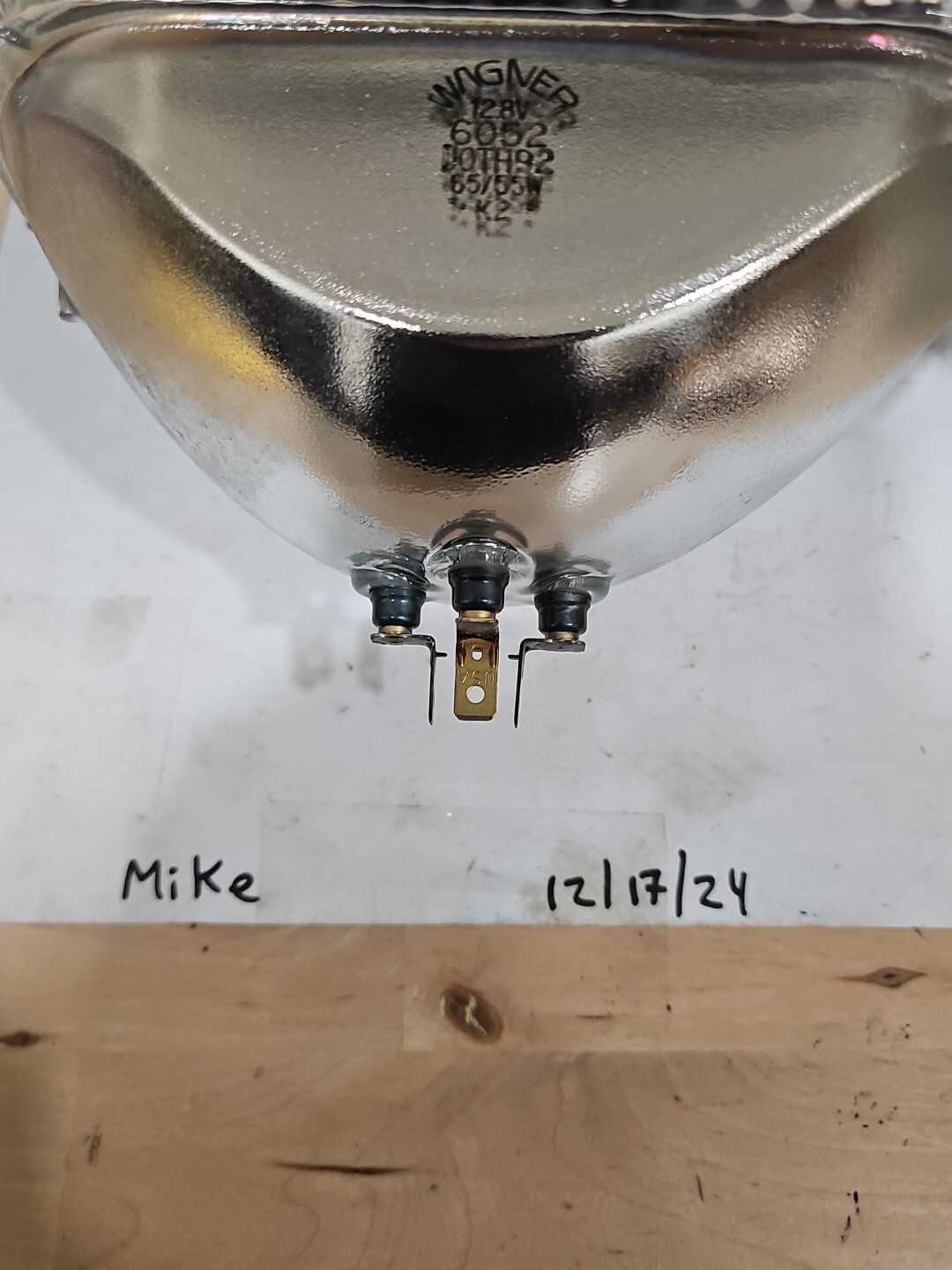 Wagner 6052 High/Low Sealed Beam Headlamps - Image 6