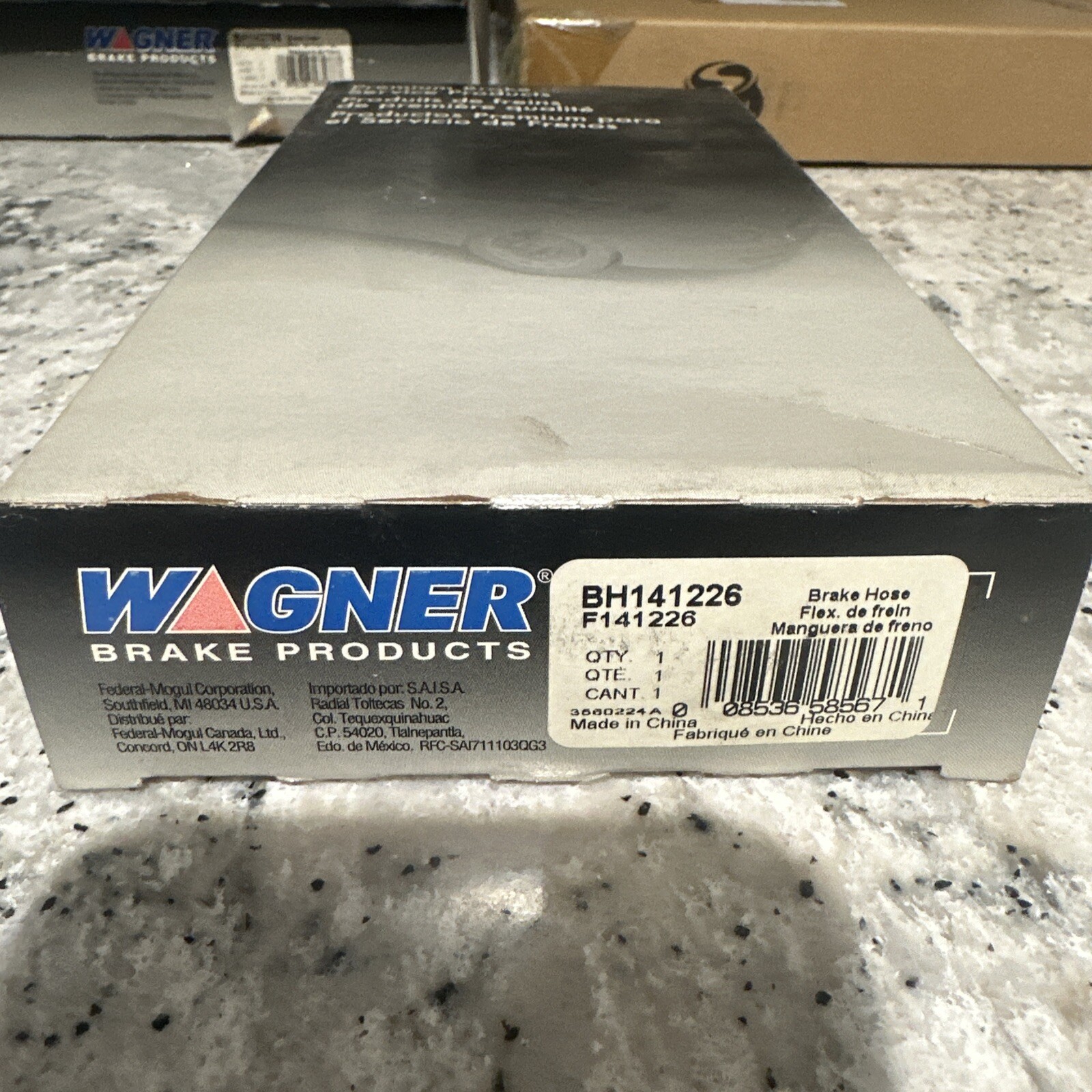 Wagner Brake Parts Bh141226 Nos