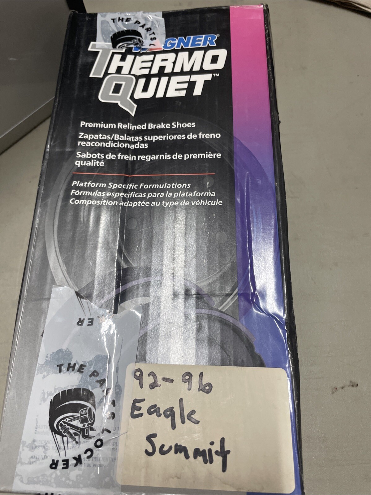 Wagner PAB677 Thermo Quiet Brake Shoes - Image 4