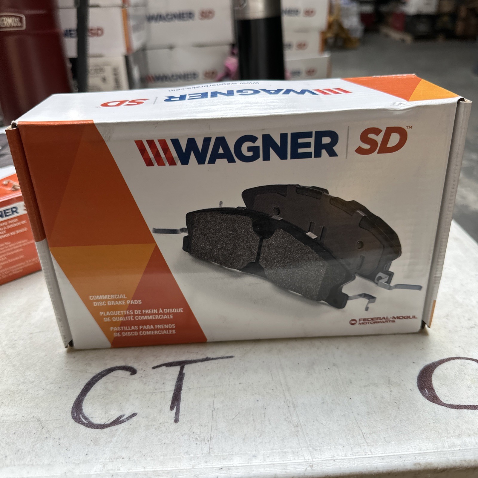 Wagner SX2233 Severe Duty Disc Pad Set