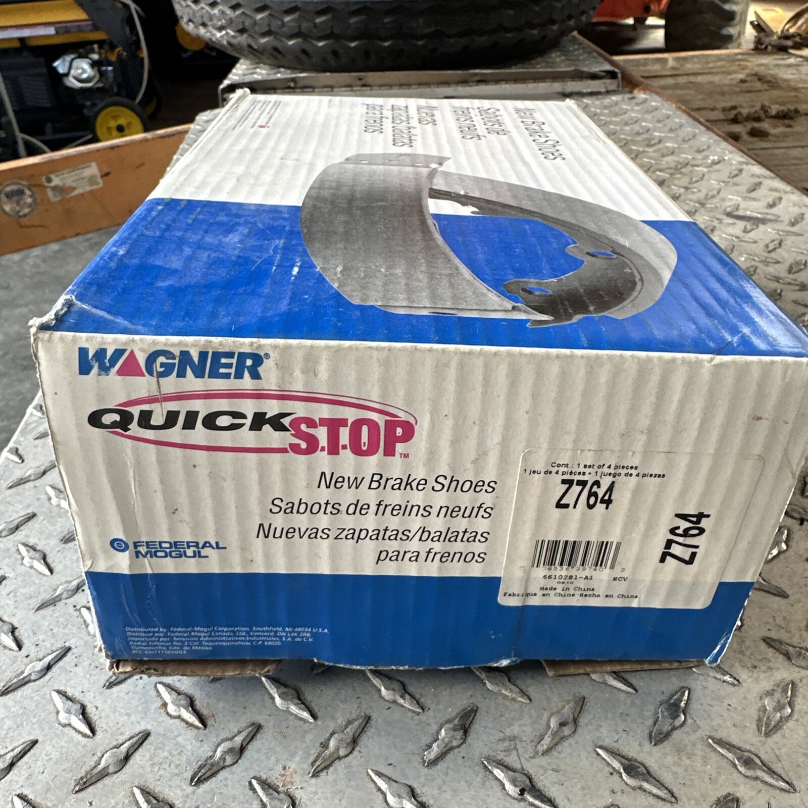 Wagner Z764 Wagner Brake Z764 Drum Brake Shoe