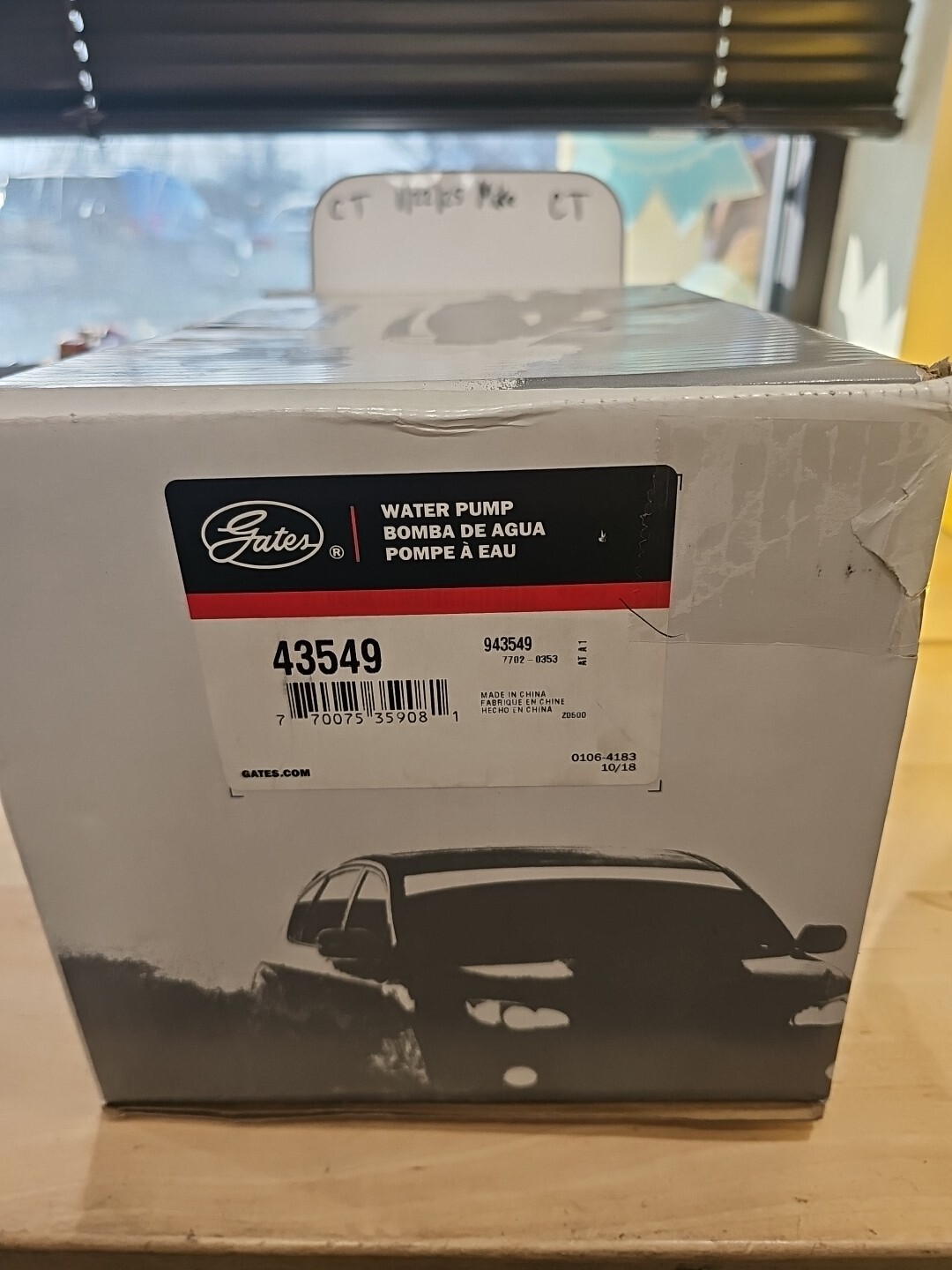 Water Pump For 2001-2006 Mitsubishi Montero 2002 2003 2004 2005 Gates 43549