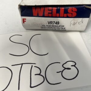 Wells VR749 Voltage Regulator - Ford - Short-Circuit Protected