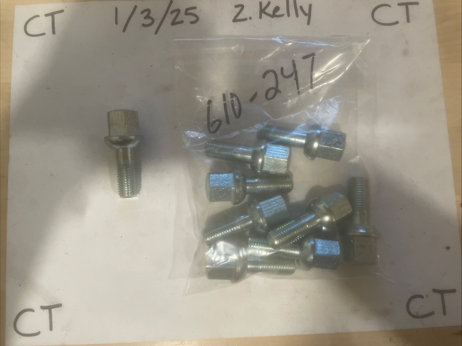 Wheel Lug Stud-Stud Dorman 610-247 (SOLD INDIVIDUALLY)