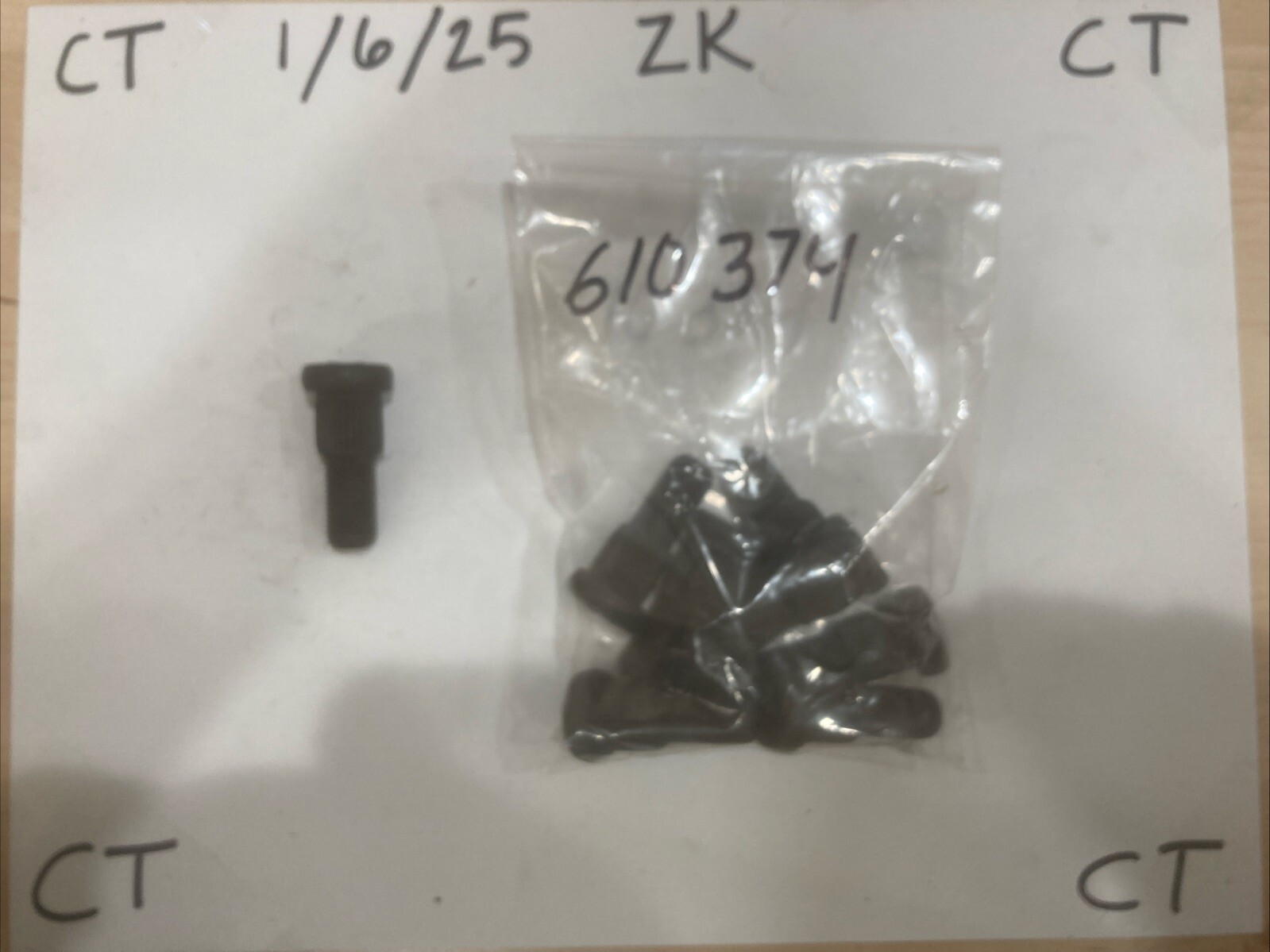 Wheel Lug Stud-Stud Dorman 610-374 (SOLD INDIVIDUALLY)