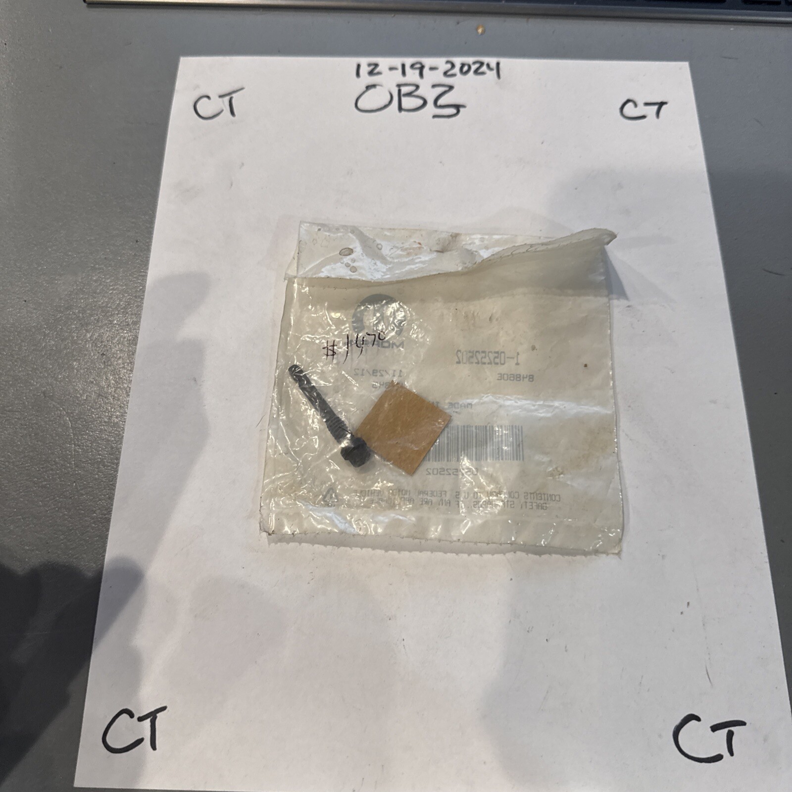 05252502 MOPAR JEEP DIFFERENTIAL SHAFT PIN - Image 3