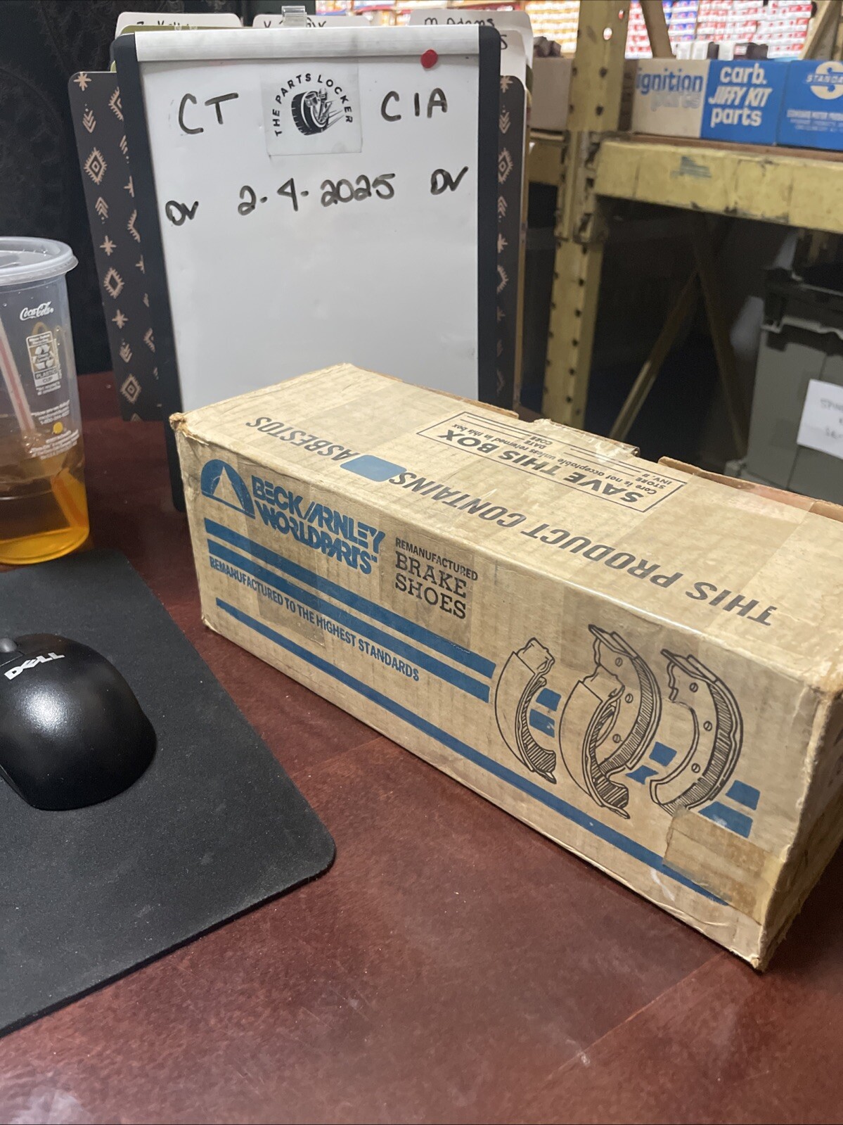 081-2321 Beck&Arnley Remanufactured Brake Shoes