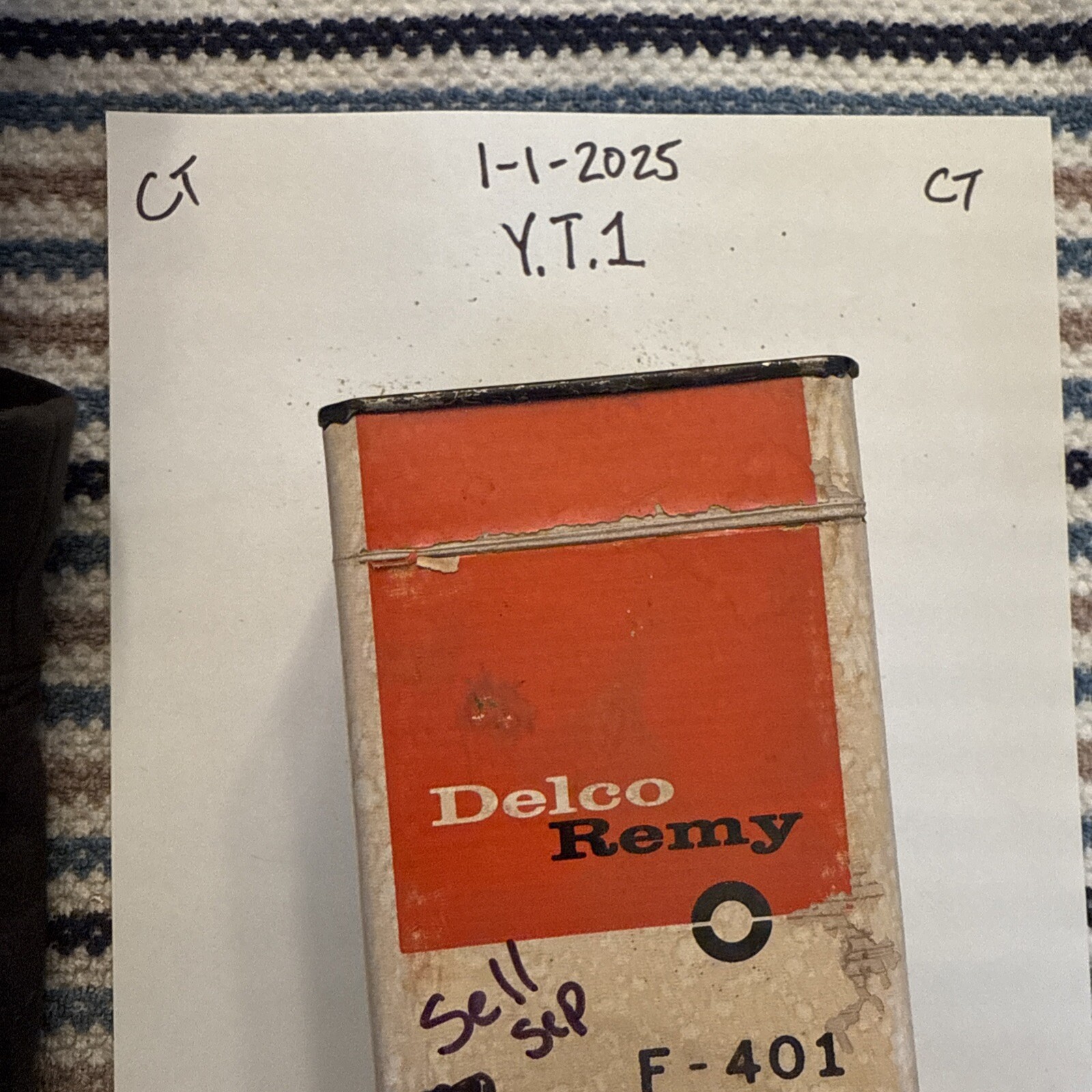 (1) Delco Remy Distributor Rotor F-401 1972022 Sold Individually - Image 3