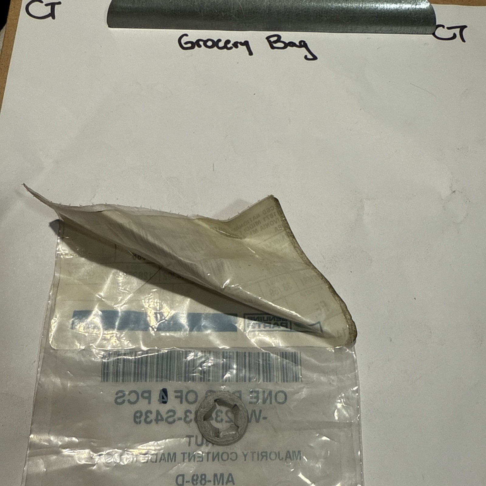 (1) FORD OEM 13-15 Police Interceptor Utility-Cooler Pipe Retainer W623483S439 - Image 3