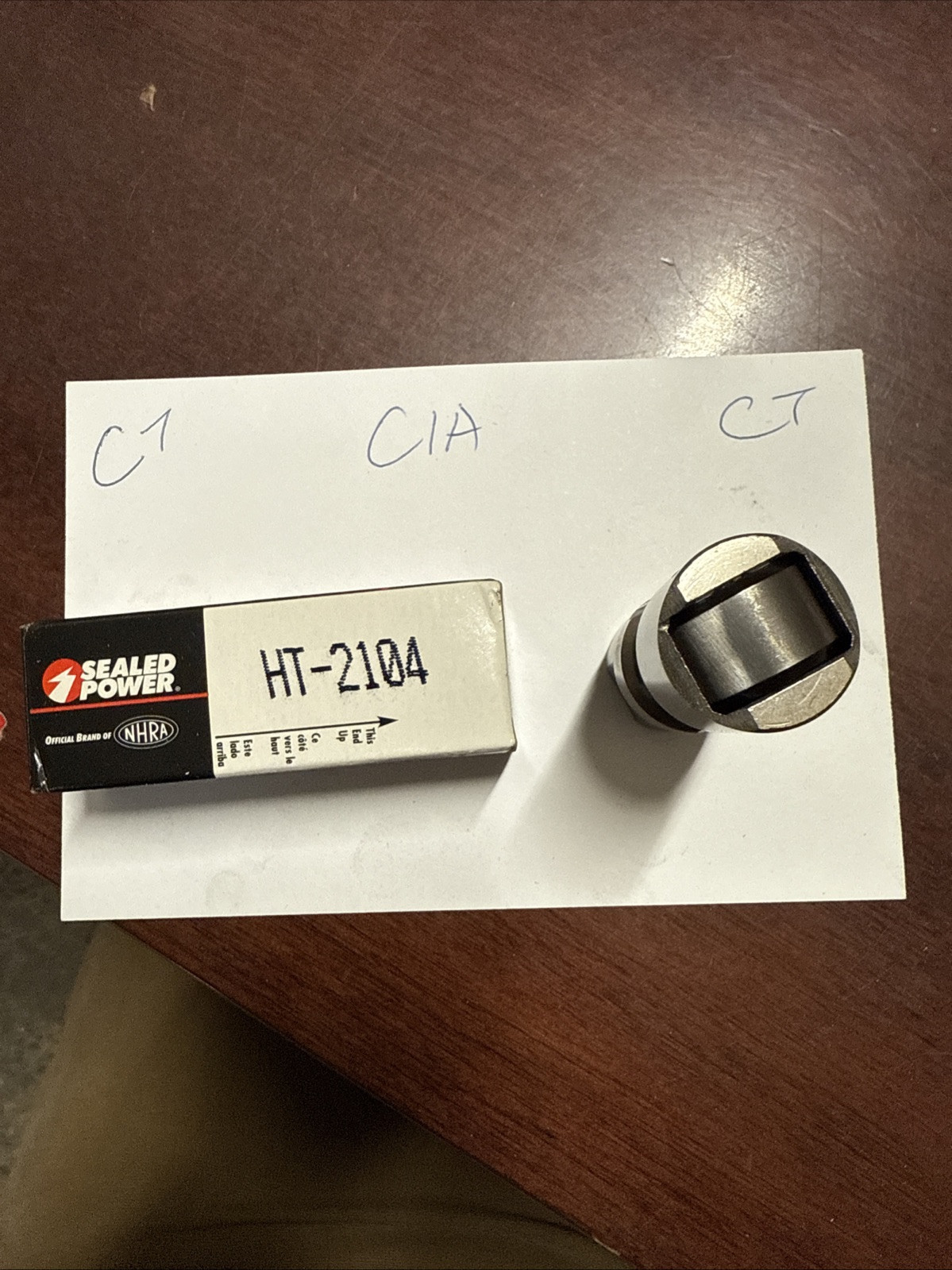 (1) Federal Mogul Sealed Power Engine Valve Lifter HT-2104 Sold Individually