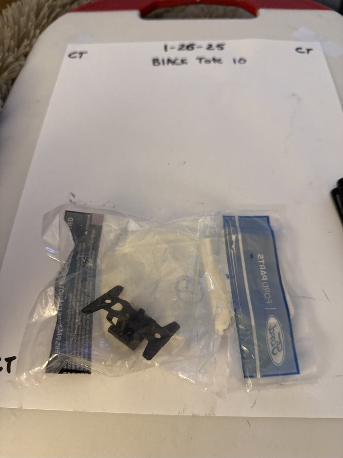 (1) Genuine Ford Console Base Clip W712142-S442 - Image 3