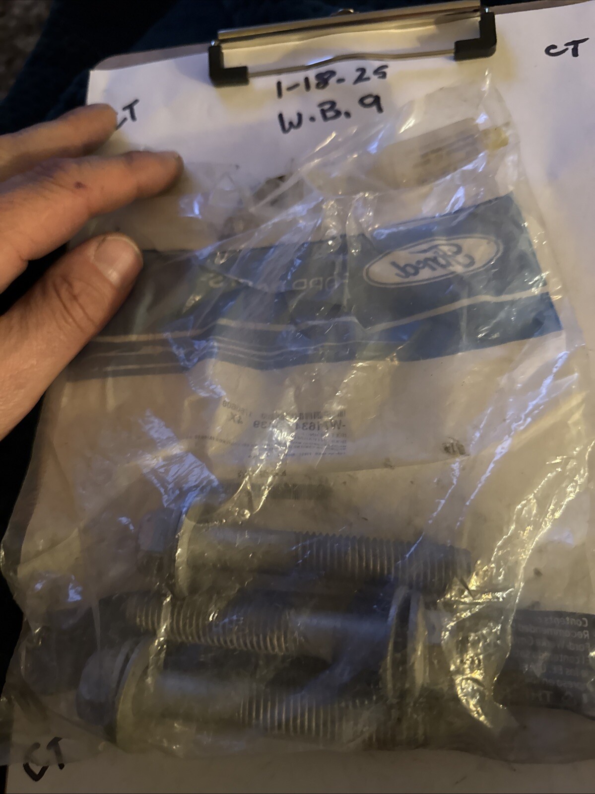 (1) Genuine Ford Link Rod Lower Bolt -W716342-S439 Sold Individually - Image 4