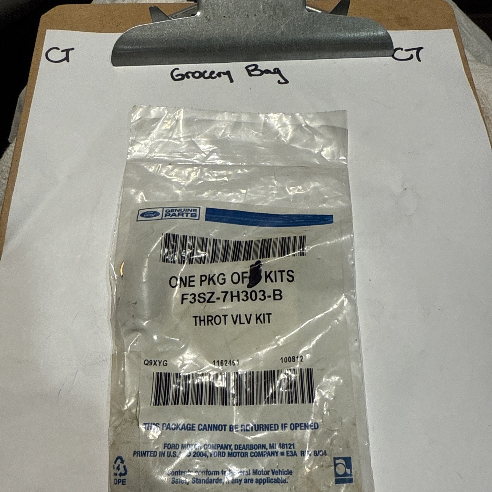 (1) Genuine Kit Trans Throttle Vlv Linkage In F3SZ-7H303-B Sold Separately - Image 3