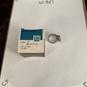 (1) Gm Clamp 477402 Sell Separately