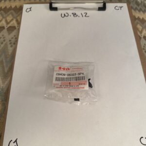 (1) New OEM Suzuki 09409-06322 Black Clip NOS