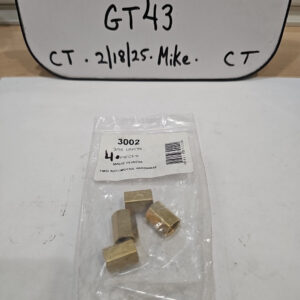 (1 Pkg Of 4) FMSI Automotive 3/16" Standard Flare Union 3002