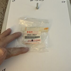 (1) Suzuki BOLT 01500-06207 OEM NEW Sold Individually