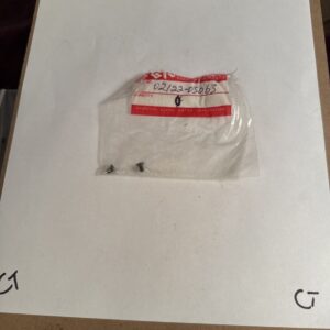 (1) Suzuki OEM NOS Genuine Original Motorcycle P/N 02112-03063 Screw New