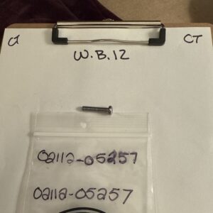 (1) Suzuki SCREW 5X25 02112-05257 OEM NEW Sold Individually 1 Screw Only