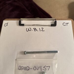 (1) Suzuki Screw, 02112-06857 Sold Individually (1) Bolt Only