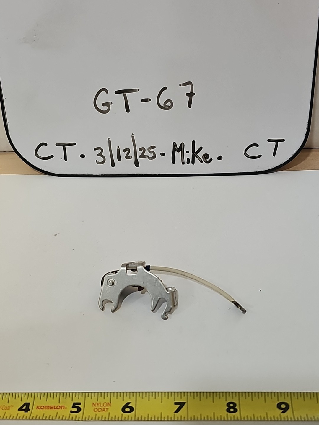 171-0250 Ignition Contact Breaker points Set Fits Toyota 2.2L 2189CC inline 4cyl - Image 4