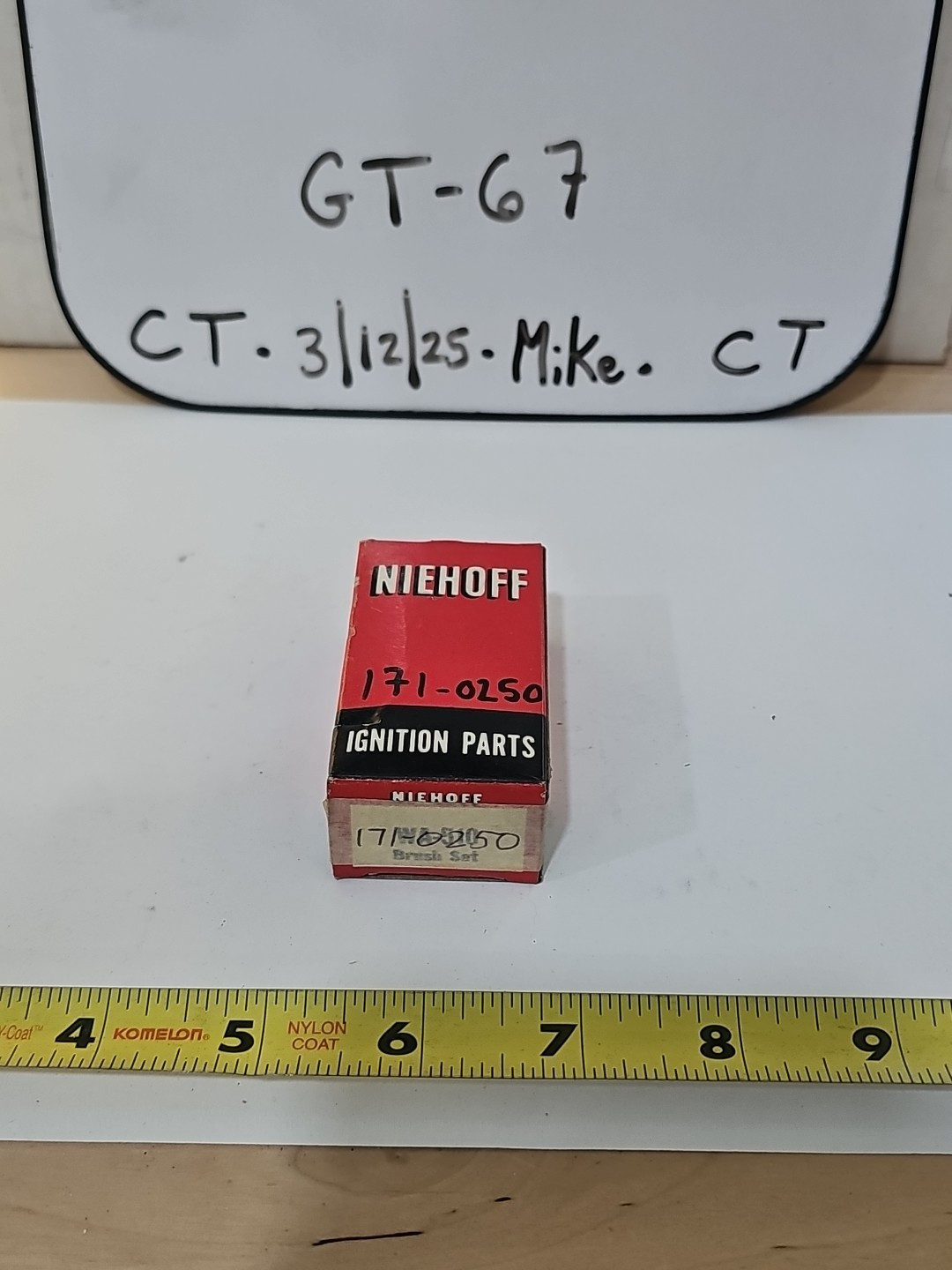 171-0250 Ignition Contact Breaker points Set Fits Toyota 2.2L 2189CC inline 4cyl - Image 5