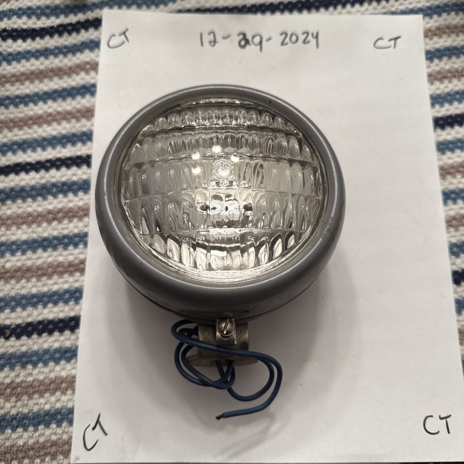 1930's GM Coupe/Sedan Head Lamp Housing - 6 volt - New (Could be older). New