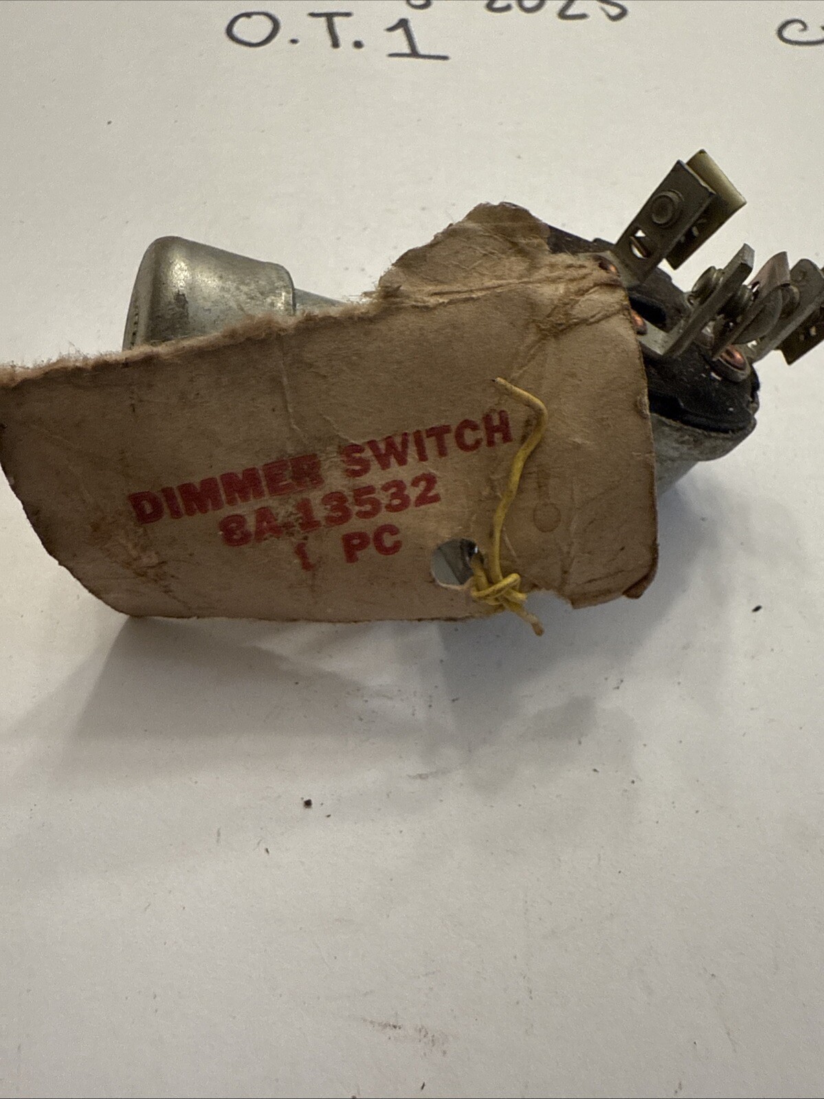 1947-1956 Ford,Thunderbird,Lincoln,Mercury NOS headlight, headlamp dimmer switch - Image 3