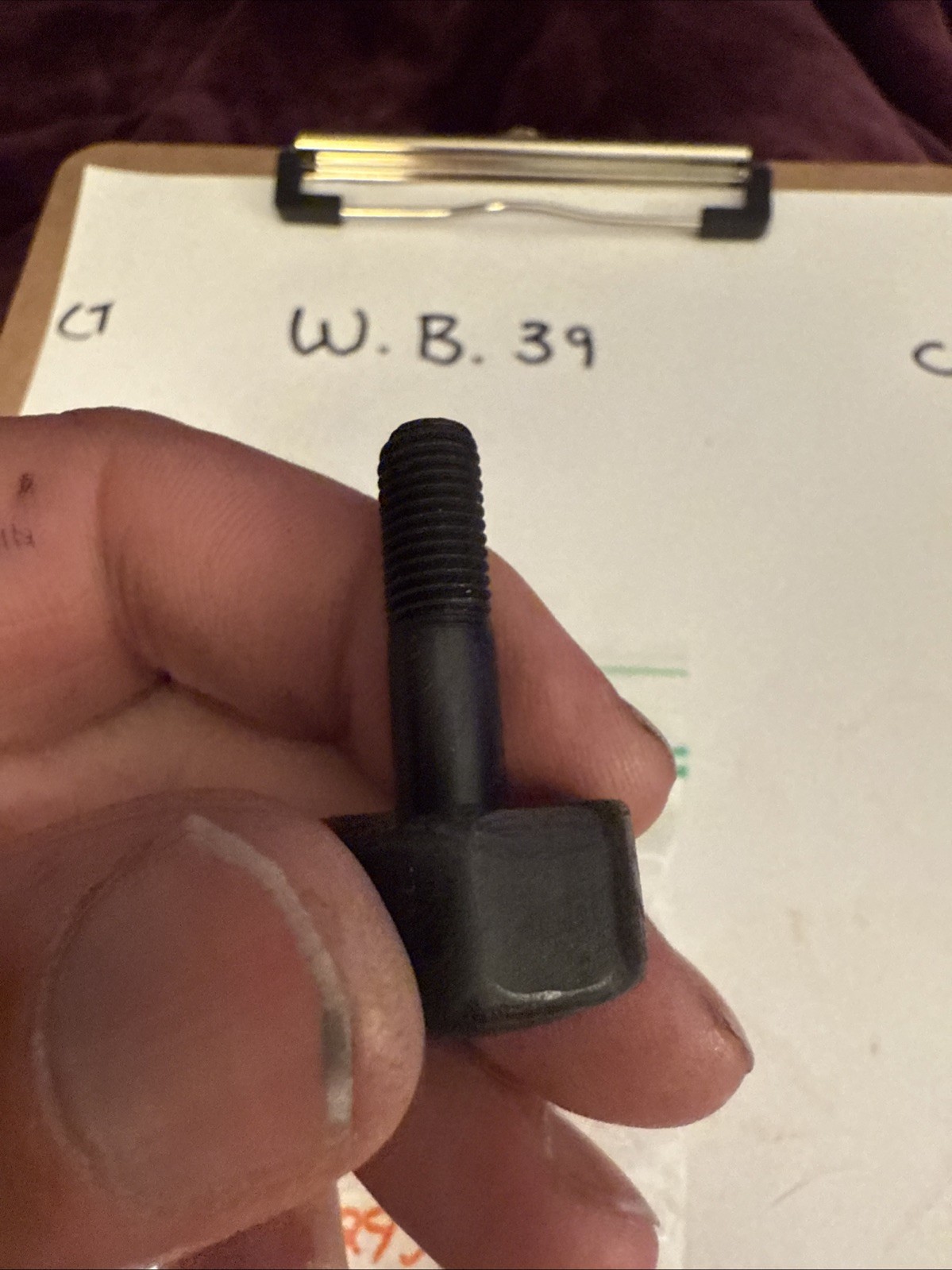 1965-1970 Impala Belair 1970-1972 Corvette NOS Steering Bolts 3882954 - Image 3