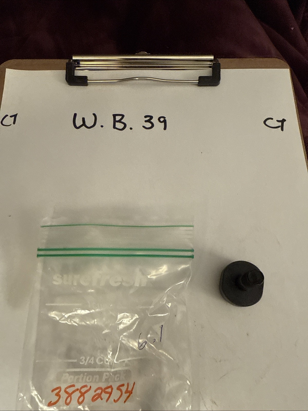 1965-1970 Impala Belair 1970-1972 Corvette NOS Steering Bolts 3882954