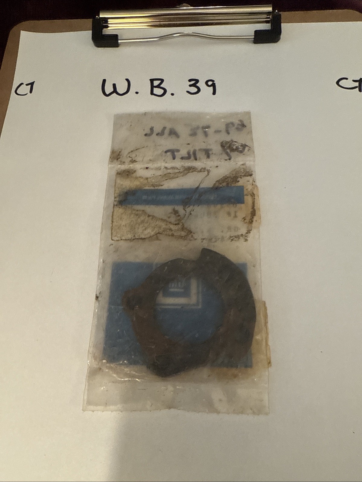 1984-1986 Corvette C4 Steering Column Inner Support Locking Plate, 7804915 - Image 4