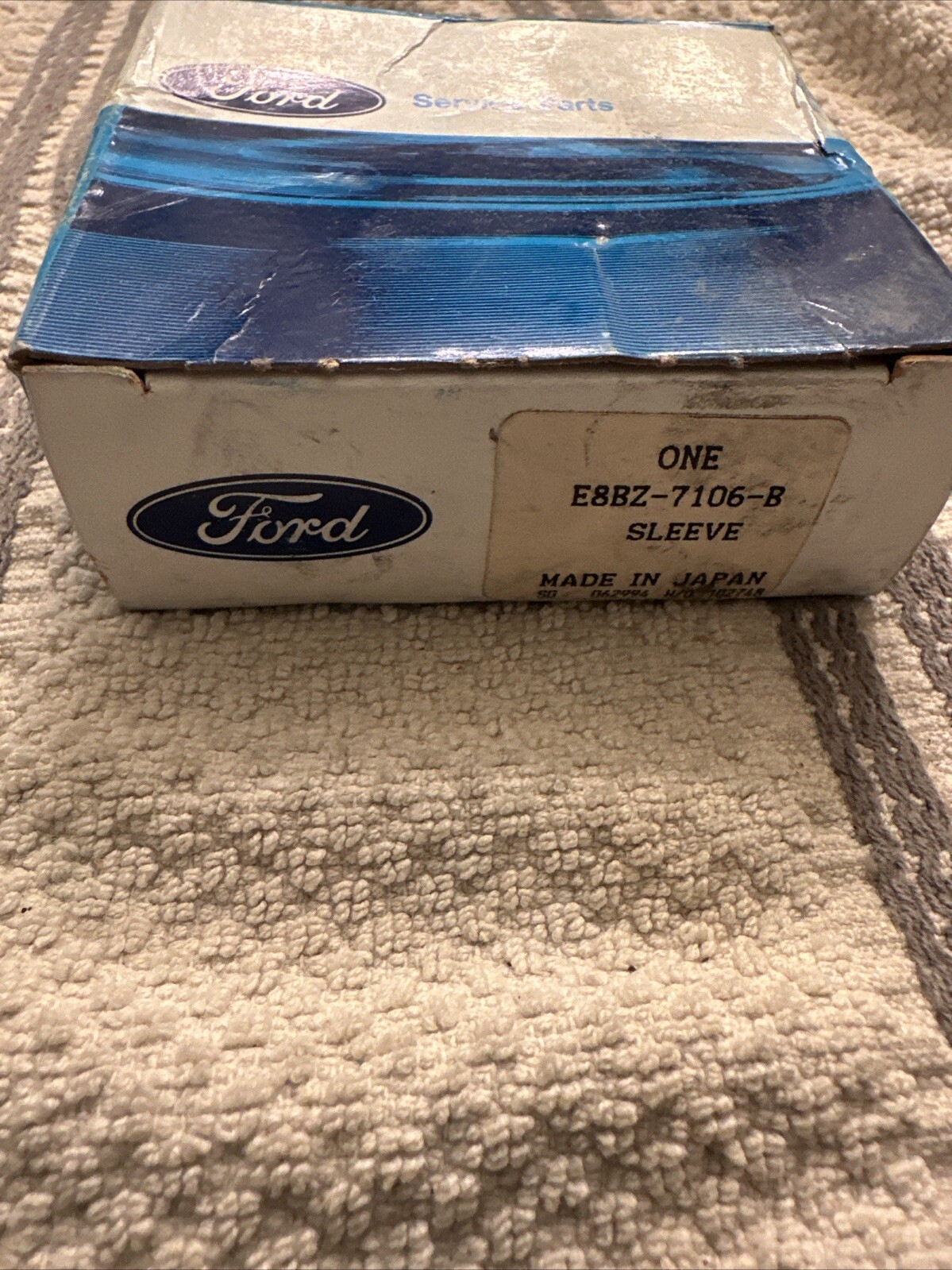 1988-1990 FORD FESTIVA TRANSMISSION SHIFT LOCKUP SLEEVE E8BZ-7106-B NOS