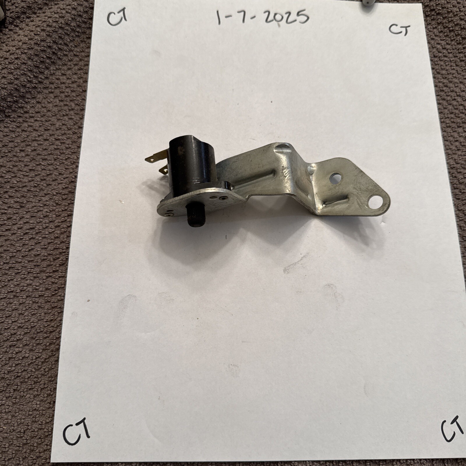 1998166 NOS Delco Remy Brake Light Switch 1957 1958 Oldsmobile w/Power Brakes