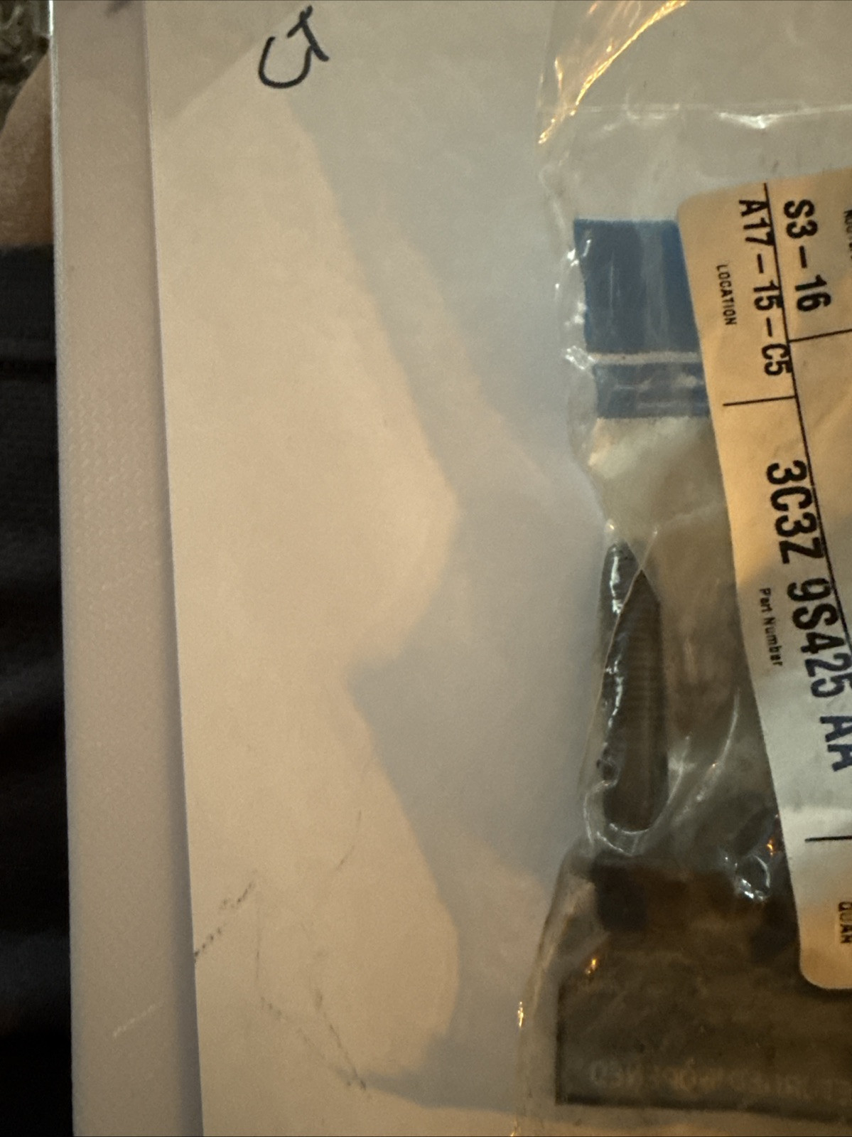 1pcs Genuine OEM Ford 3C3Z-9S425-AA Exhaust Manifold Bolt 08-10 Econoline 6.0L - Image 3