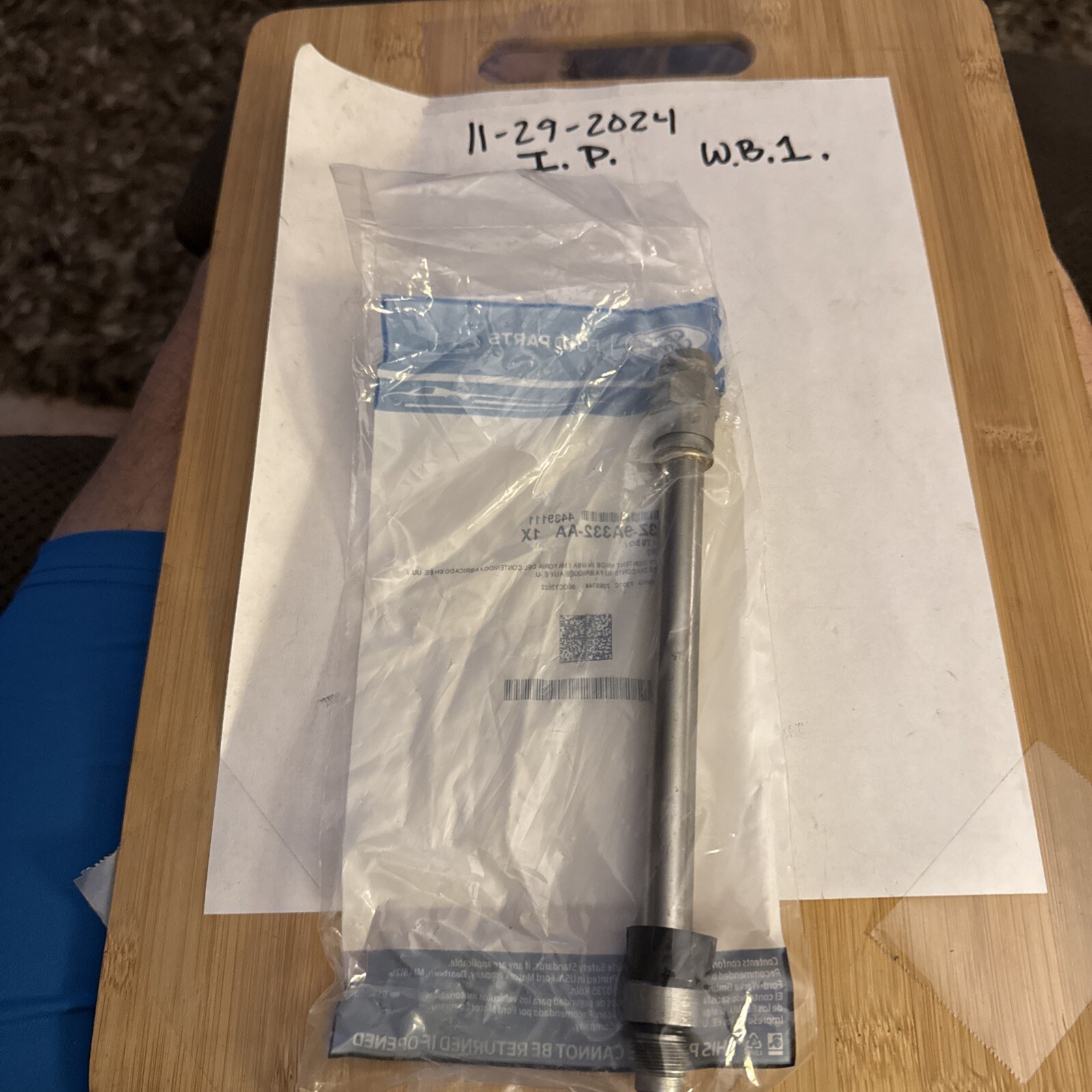 2003 6.0L OEM Ford Powerstroke Diesel Oil Stand Pipe 3C3Z-9A332-AA - Image 3