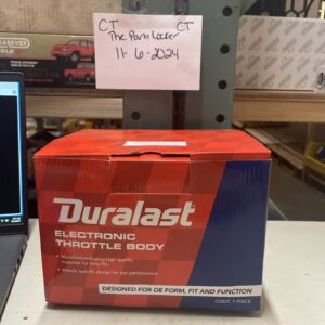 2010 Mercury Milan Throttle Body 3.0 Duralast TB1030D Running Condition