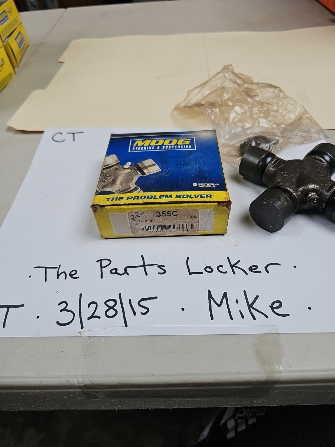 355C Moog U Joints Front or Rear for SaVana GMC Sierra 1500 Truck 2500 HD 05 - Image 3