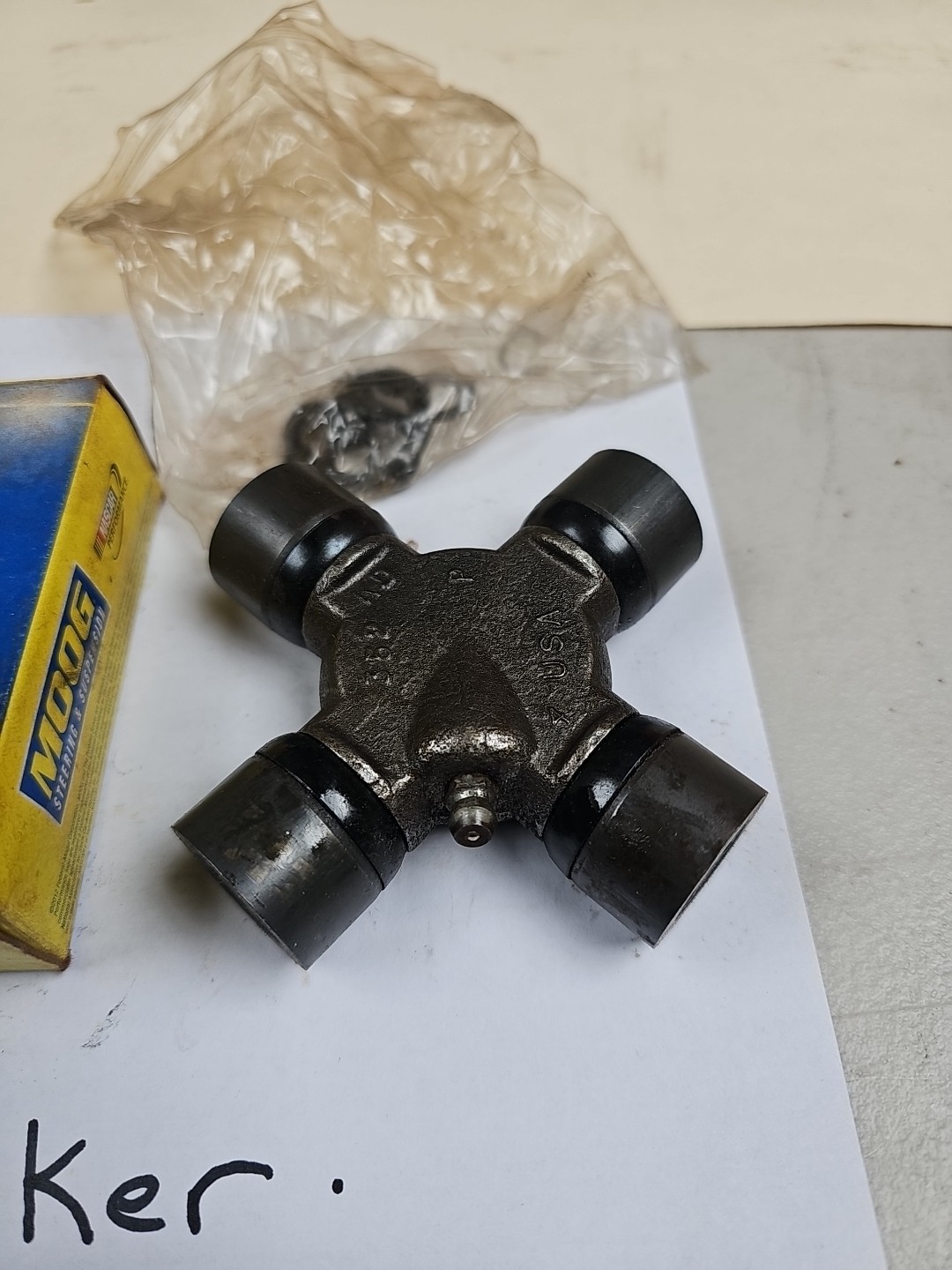 355C Moog U Joints Front or Rear for SaVana GMC Sierra 1500 Truck 2500 HD 05 - Image 4