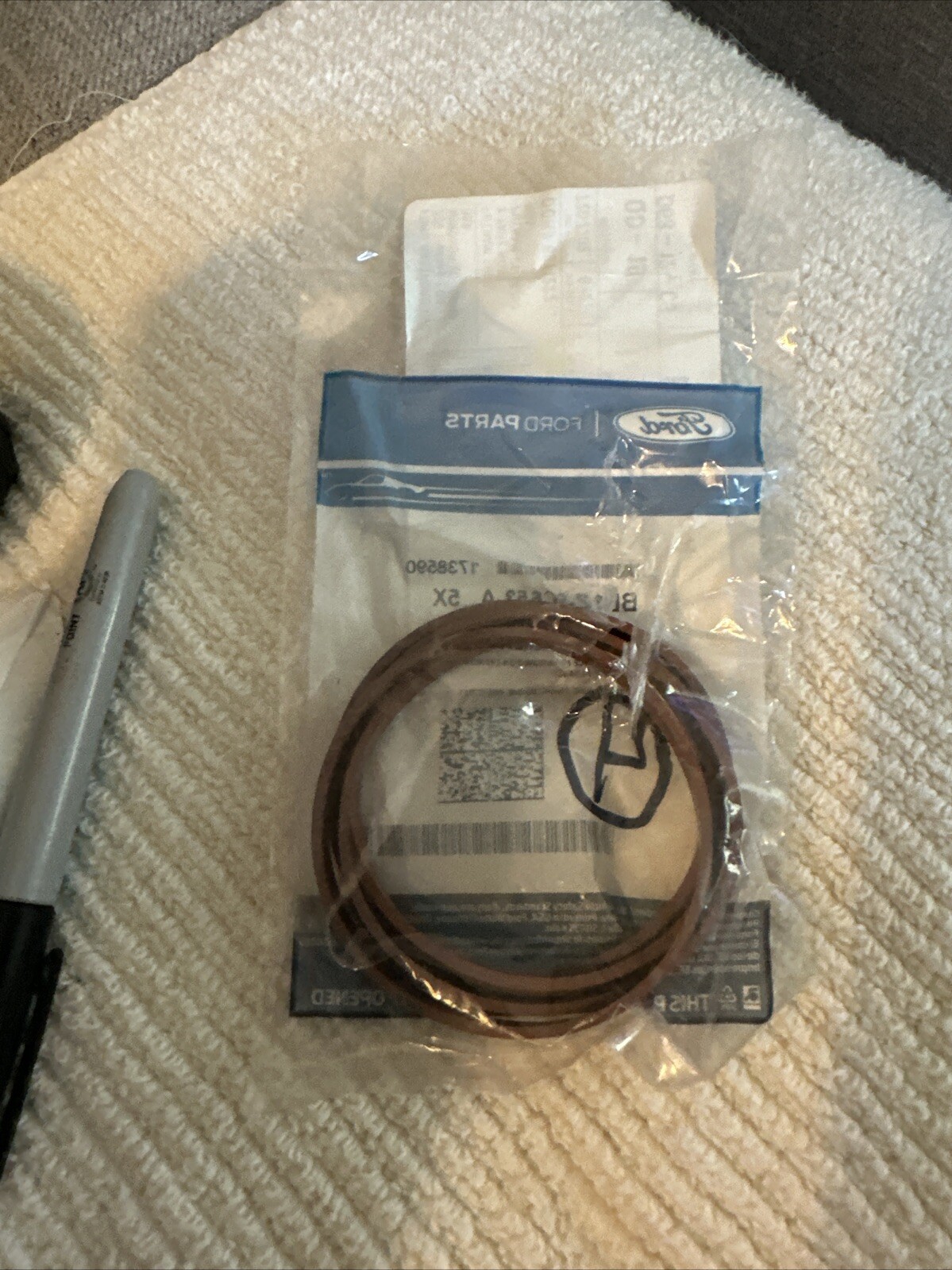 *4 pcs* OEM FORD 15-18 Transit-350 HD Throttle Body-Gasket BB3Z6C653A - Image 3