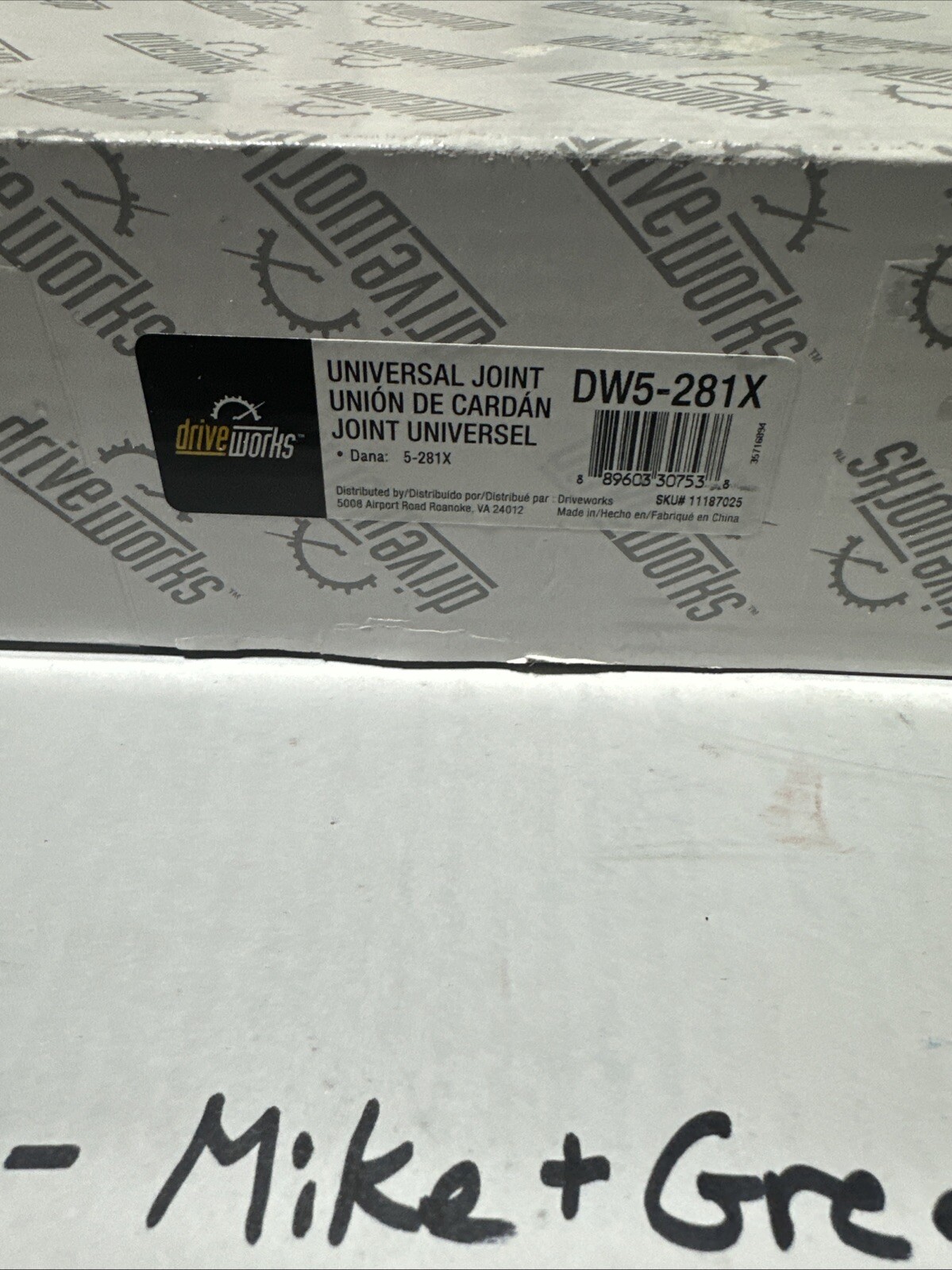 5-281X - SPICER UNIVERSAL JOINT DW5-281X Driveworks S-7 - Image 3