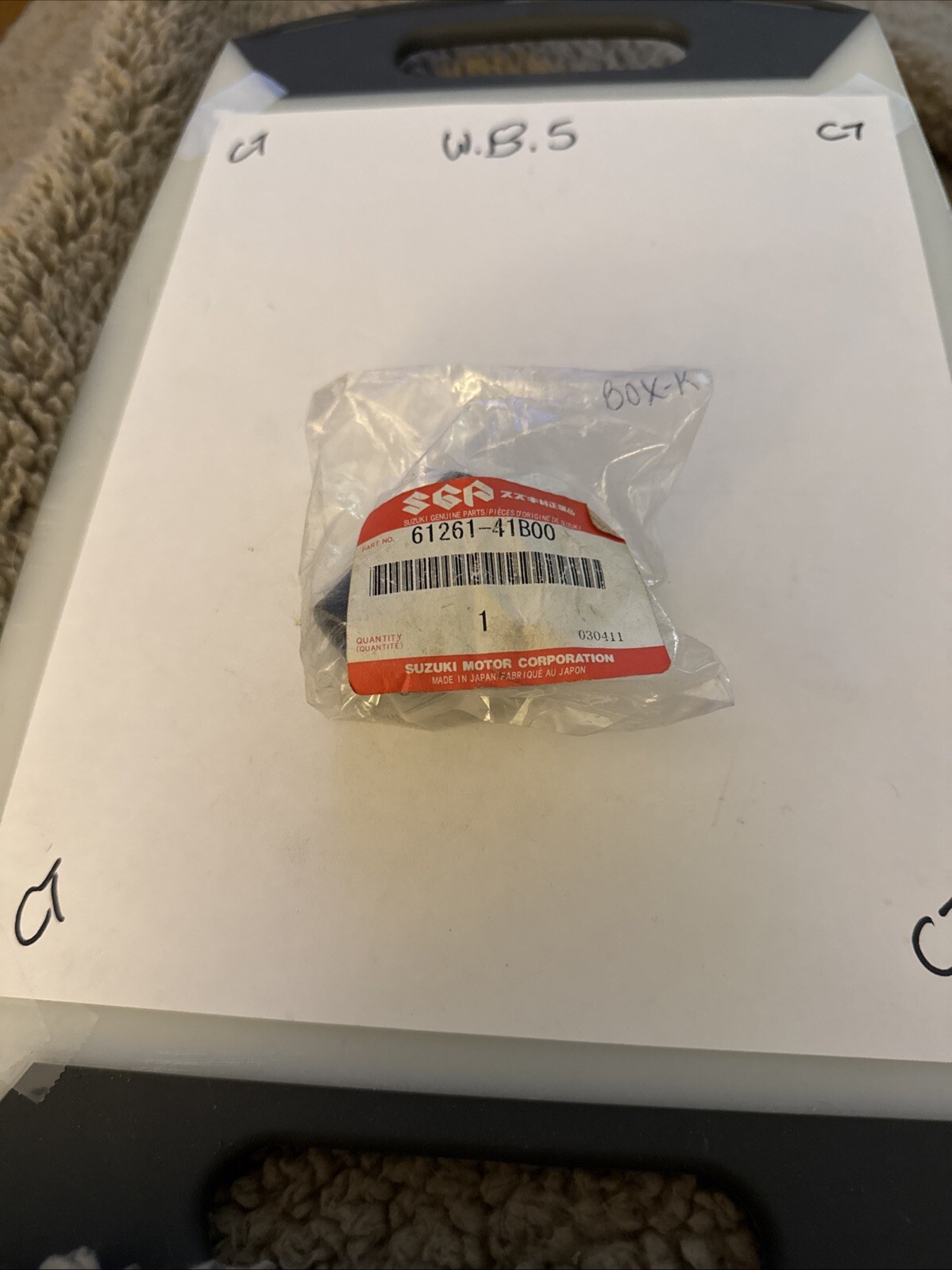 61261-41B00 SUZUKI OEM NOS SWING ARM BUSHING 22X29X43 89-04 LT-F160 QUAD RUNNER