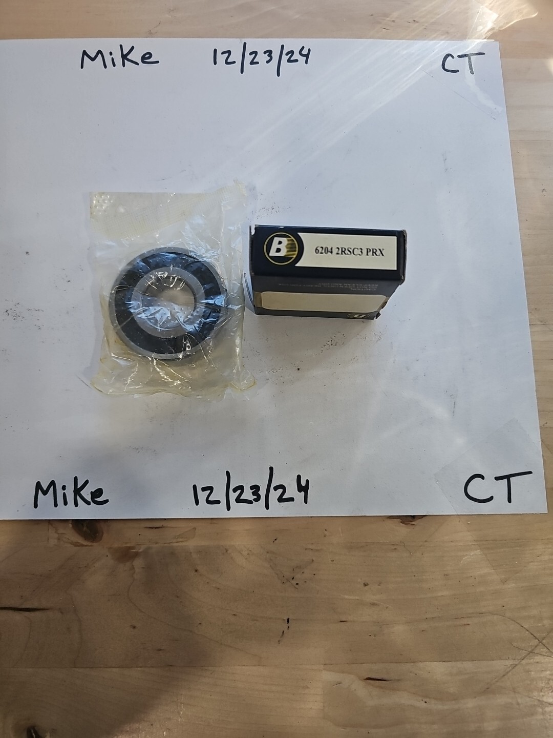 6204-2RSC3 PRX Bearings Limited Rubber Seal Ball Bearing 20x47x14 - Image 3