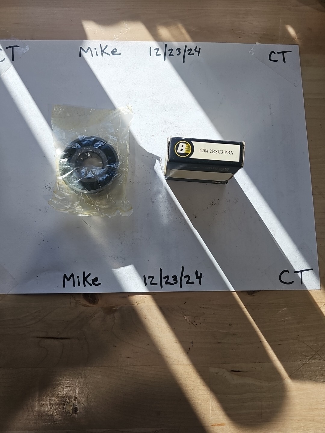 6204-2RSC3 PRX Bearings Limited Rubber Seal Ball Bearing 20x47x14