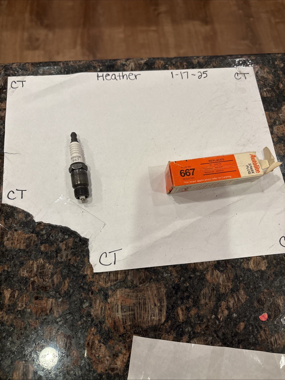 667 AUTOLITE SPARK PLUG