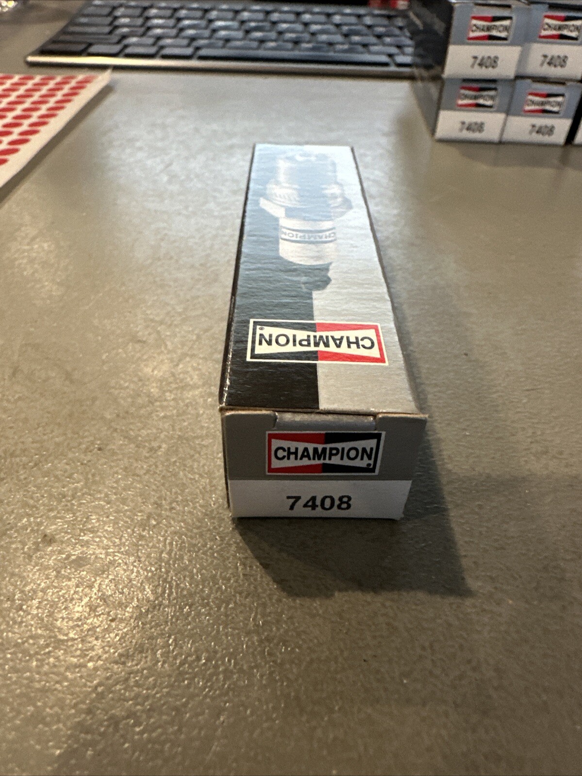 7408 Champion Double Platinum Power Premium Spark Plug Qty 1 Piece