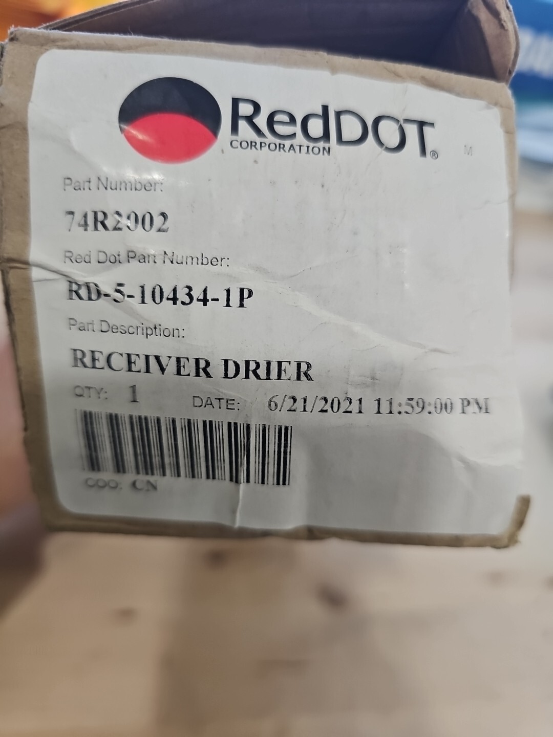 74R2002, RD-5-10434-1P Receiver Drier Fits Peterbilt, Kenworth - Image 4