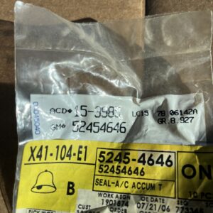 A/C Compressor Hose Seal ACDelco GM Original 52454646 15-3985
