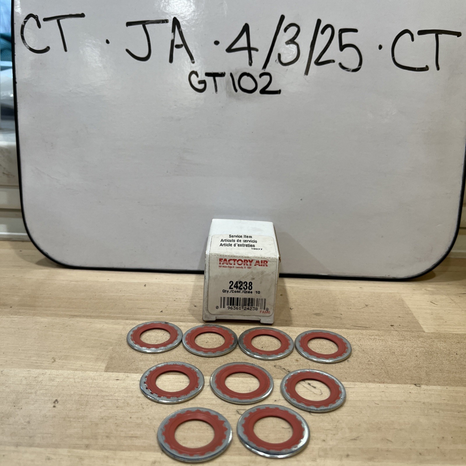 A/C Compressor Seal - Compressor O Ring 4 Seasons 24238 - 9-pack