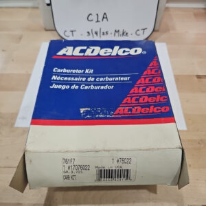 AC Delco 761F7 17076022 Carburetor Repair Kit NOS 80-84 El Camino Regal Caprice
