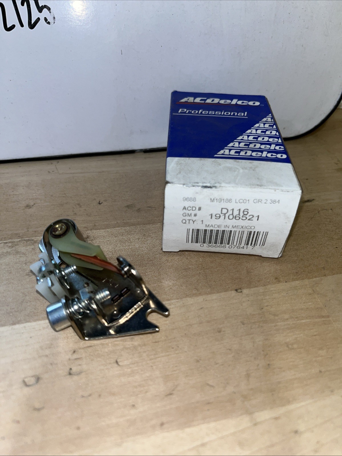 AC Delco D116 Ignition Contact Set 19106521 - Image 3